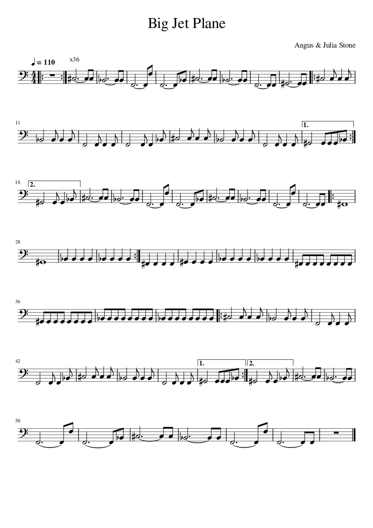 big jet plane - Page 1