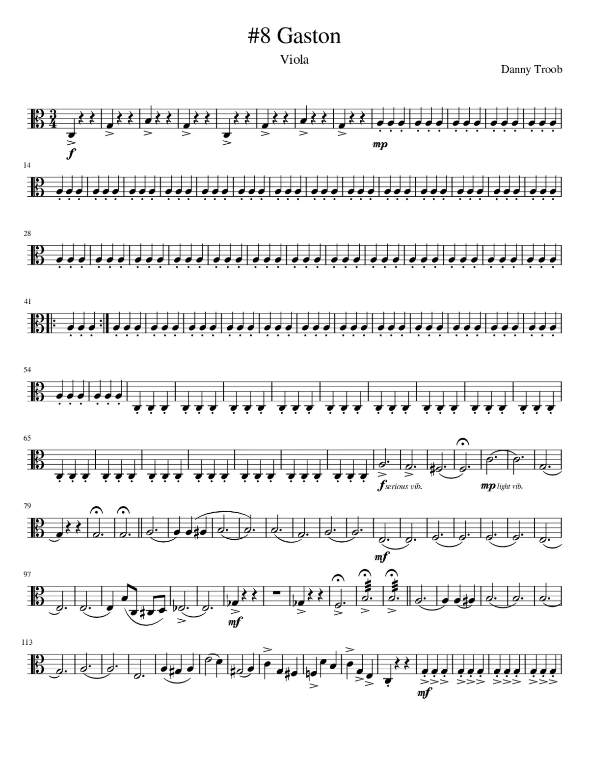 Beauty and the Beast - Page 1