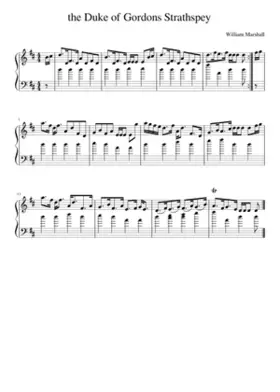 the Duke of Gordons Strathspey