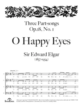 O happy eyes, Op. 18, No. 1