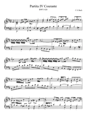 Partita in D major BWV 828