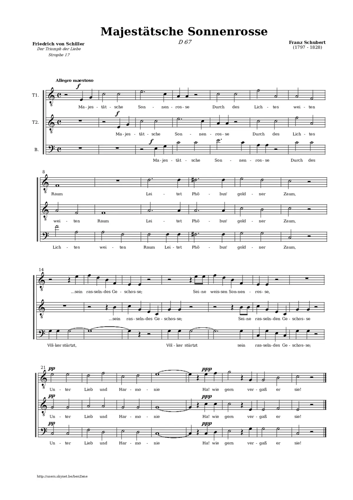 Majestätsche Sonnenrosse - Page 1