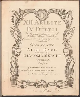 2 Ariette e 4 Duetti