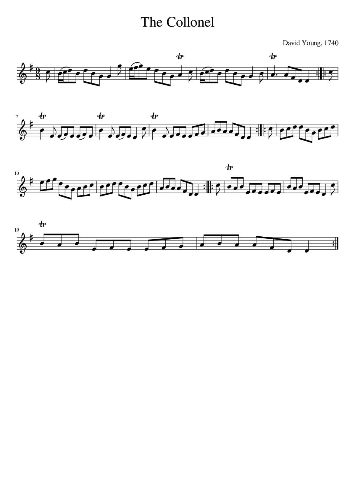 The Collonel - Page 1