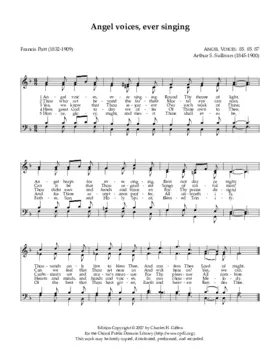 Angel voices, ever singing