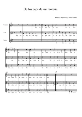 De los ojos de mi morena