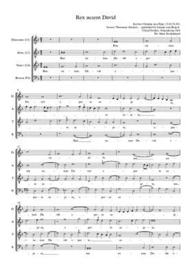 Rex autem David