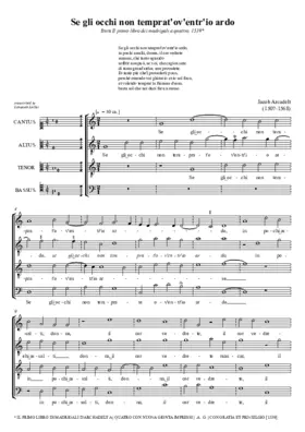 Se gli occhi non temprat'ov'entr'io ardo