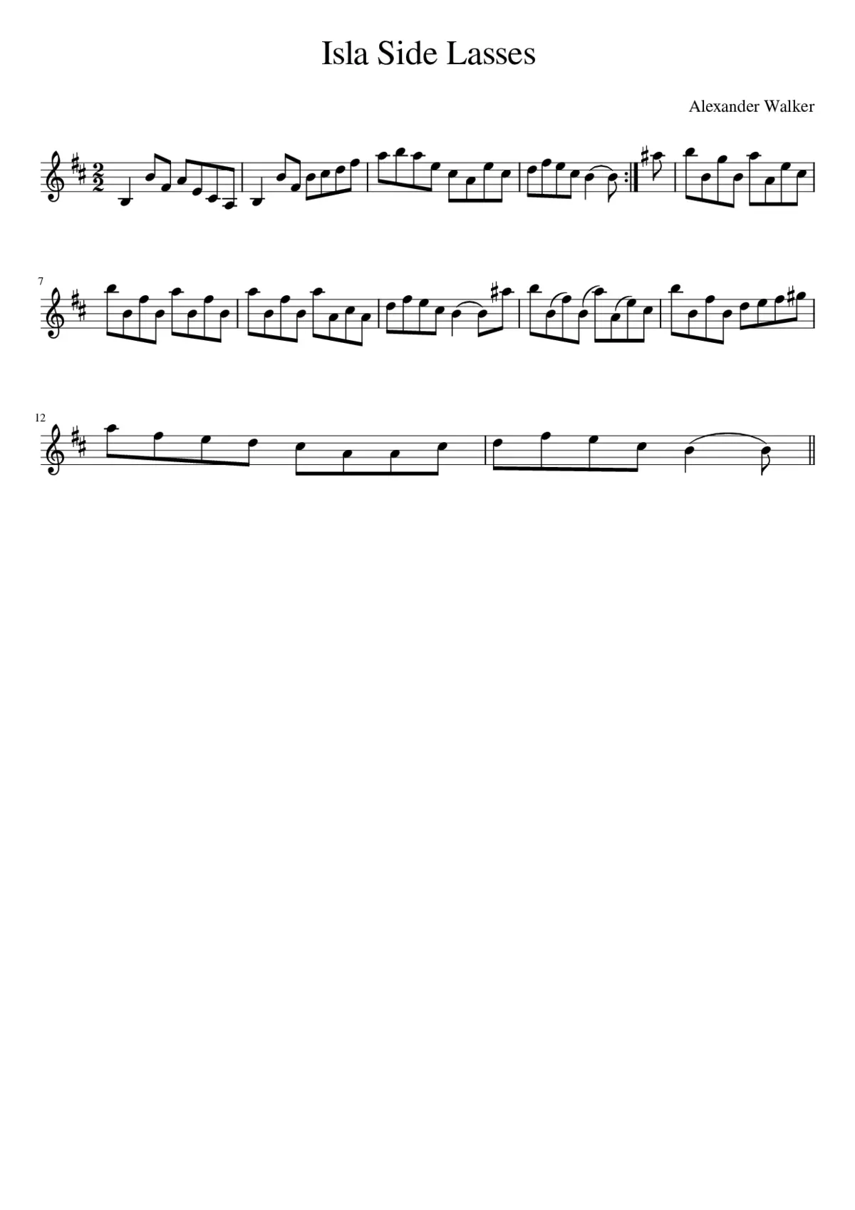 Isla Side Lasses - Page 1