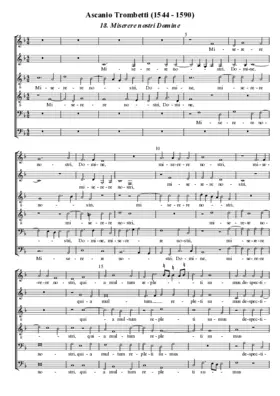 Miserere nostri Domine