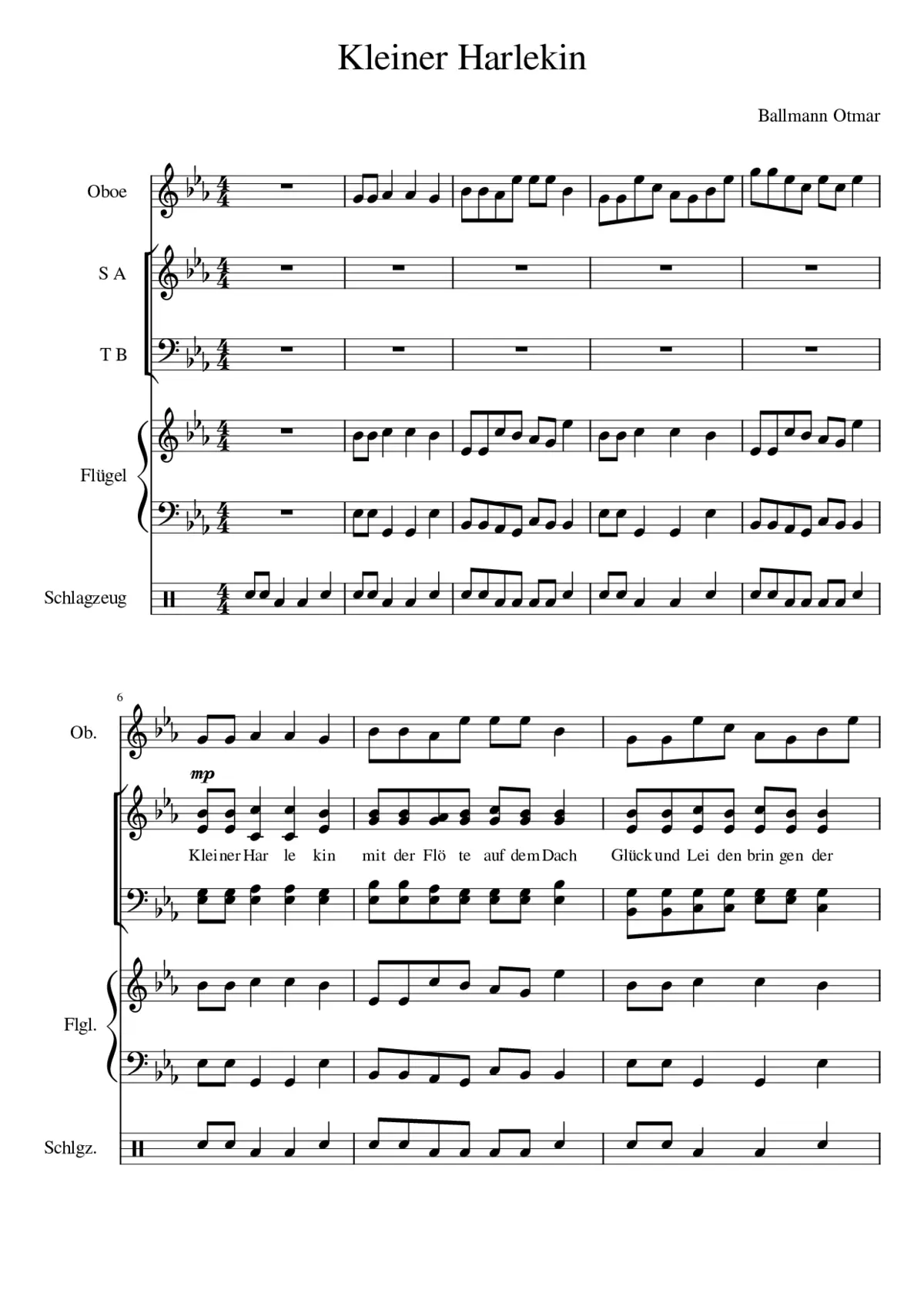 Kleiner Harlekin - Page 1