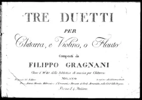 3 Duetti per Chitarra e Violino o Flauto