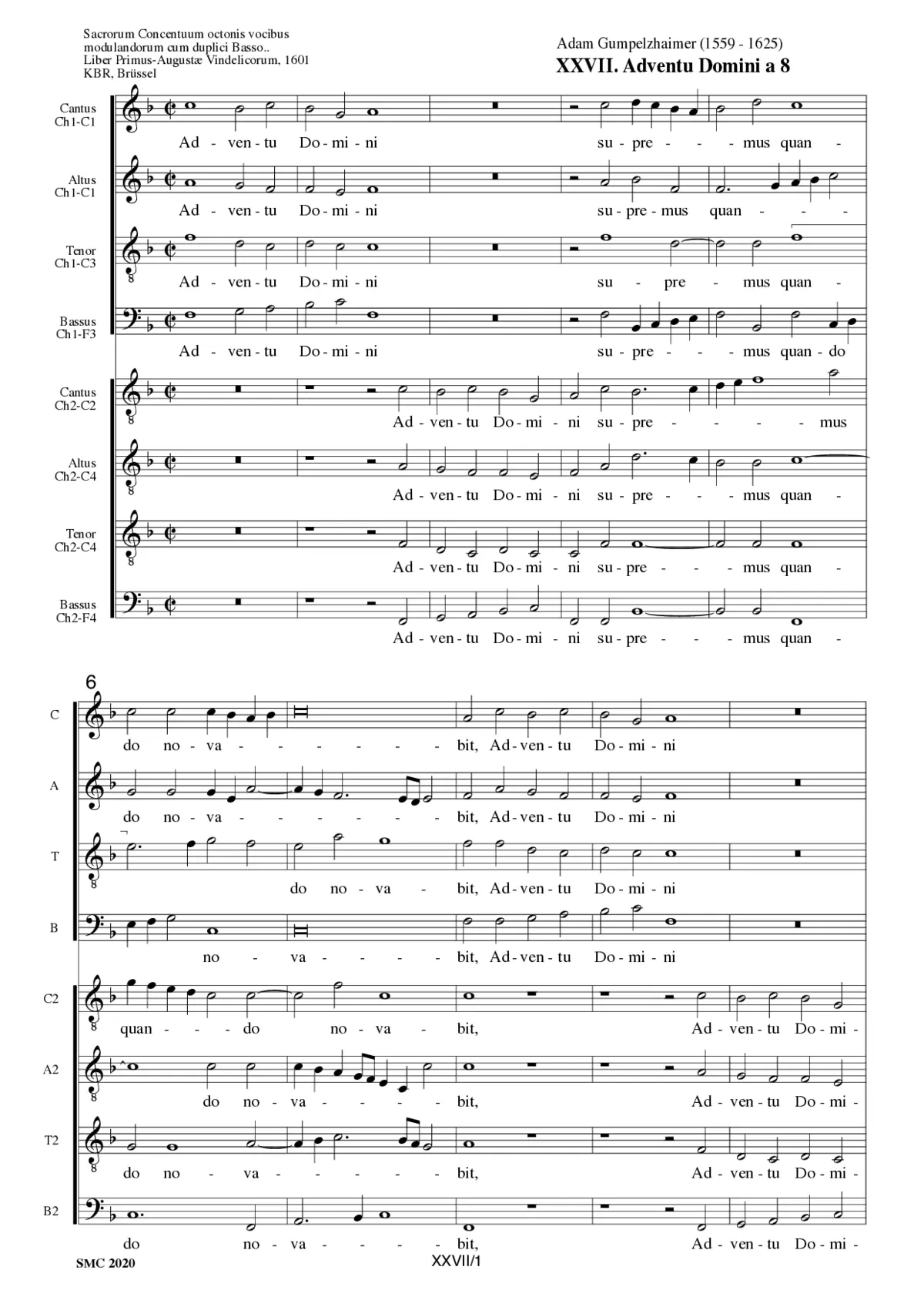 Adventu Domini - Page 1