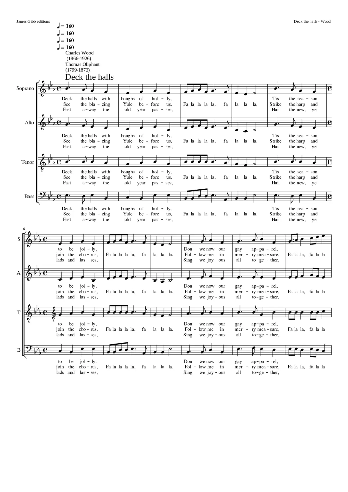 Deck the halls - Page 1