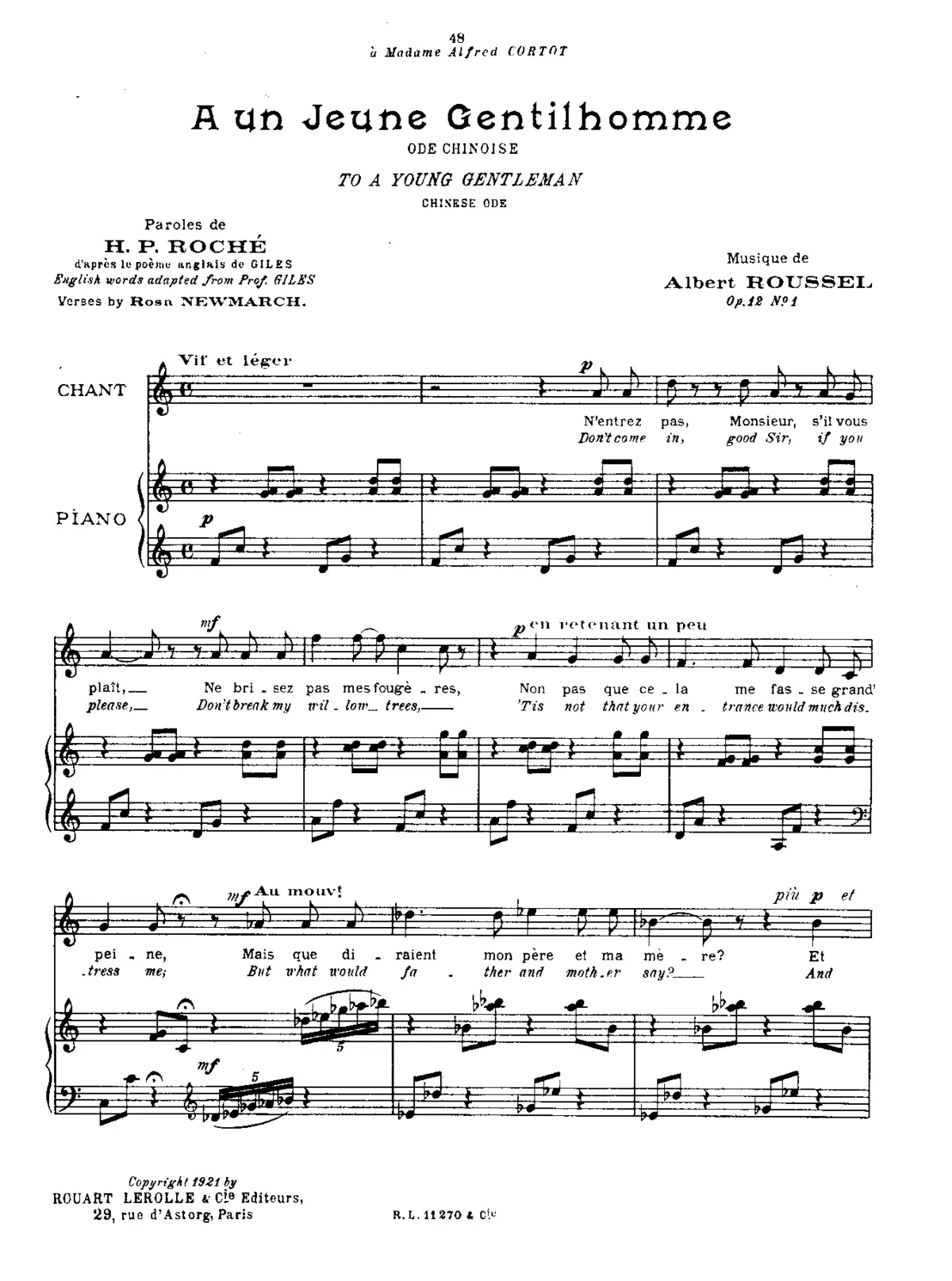 2 Poèmes chinois - Page 1