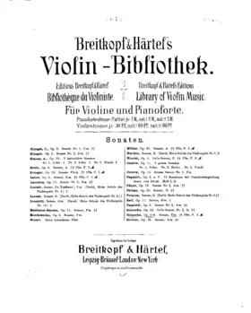 Violin Sonata
