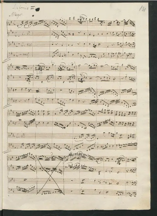 String Symphony No.2 in D major - Page 1