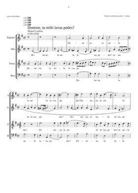 Domine tu mihi lavas pedes?