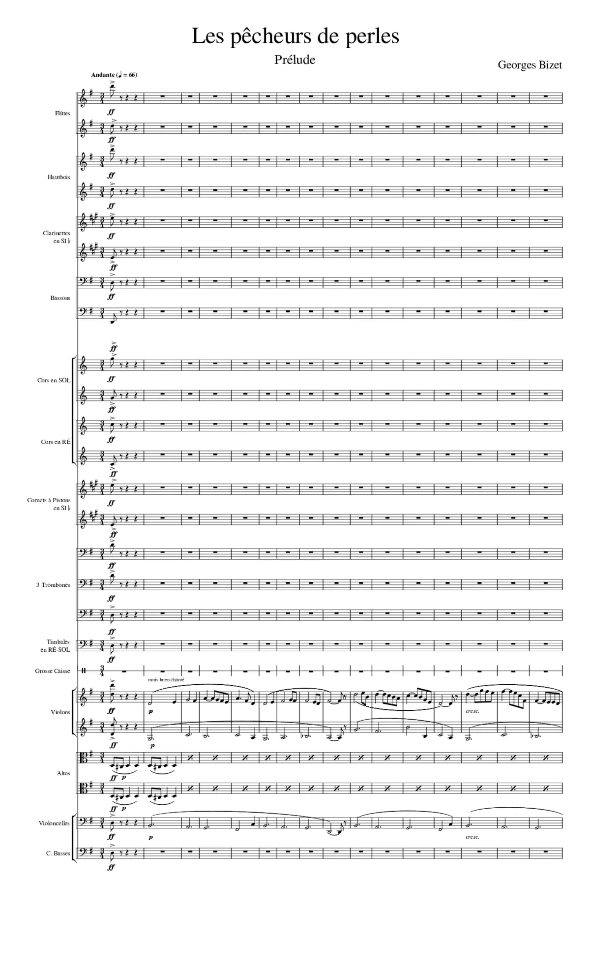 Les pêcheurs de perles - Page 1