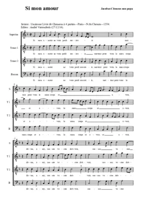 Si mon amour
