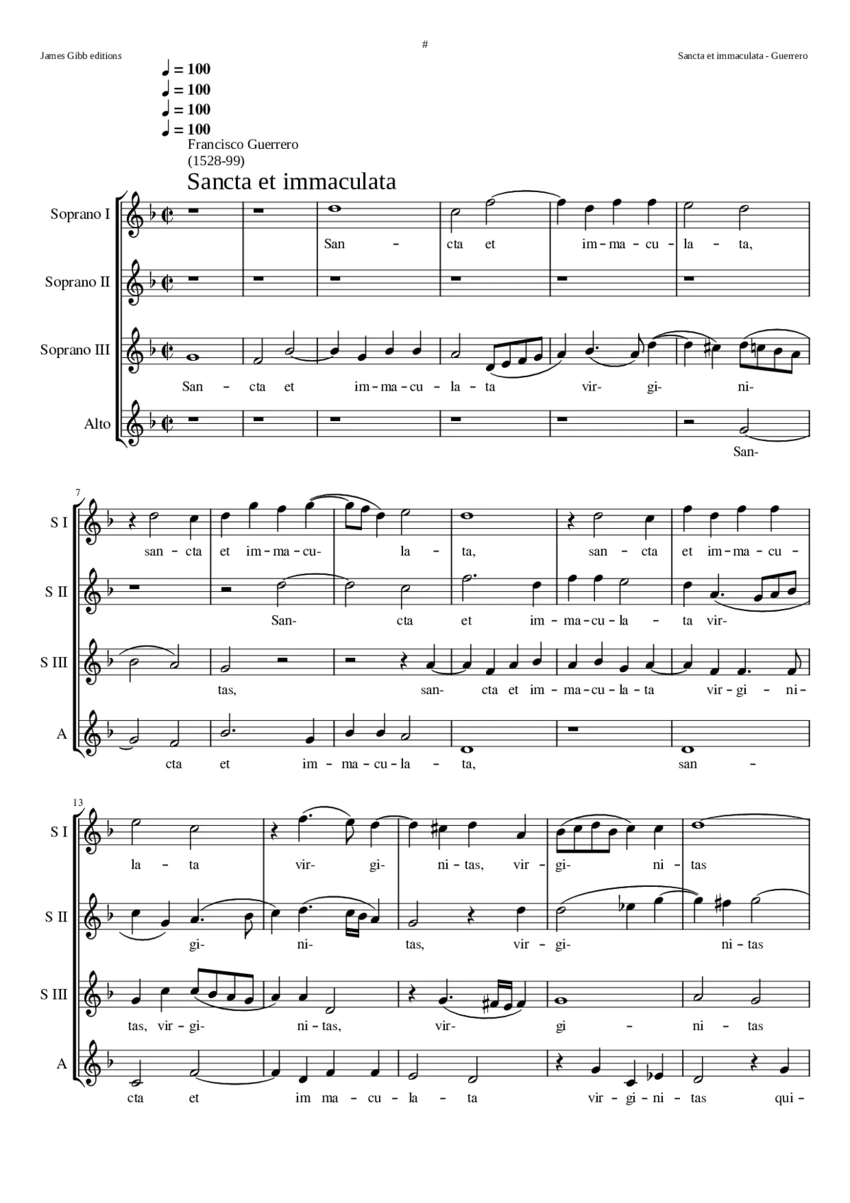 Sancta et immaculata - Page 1
