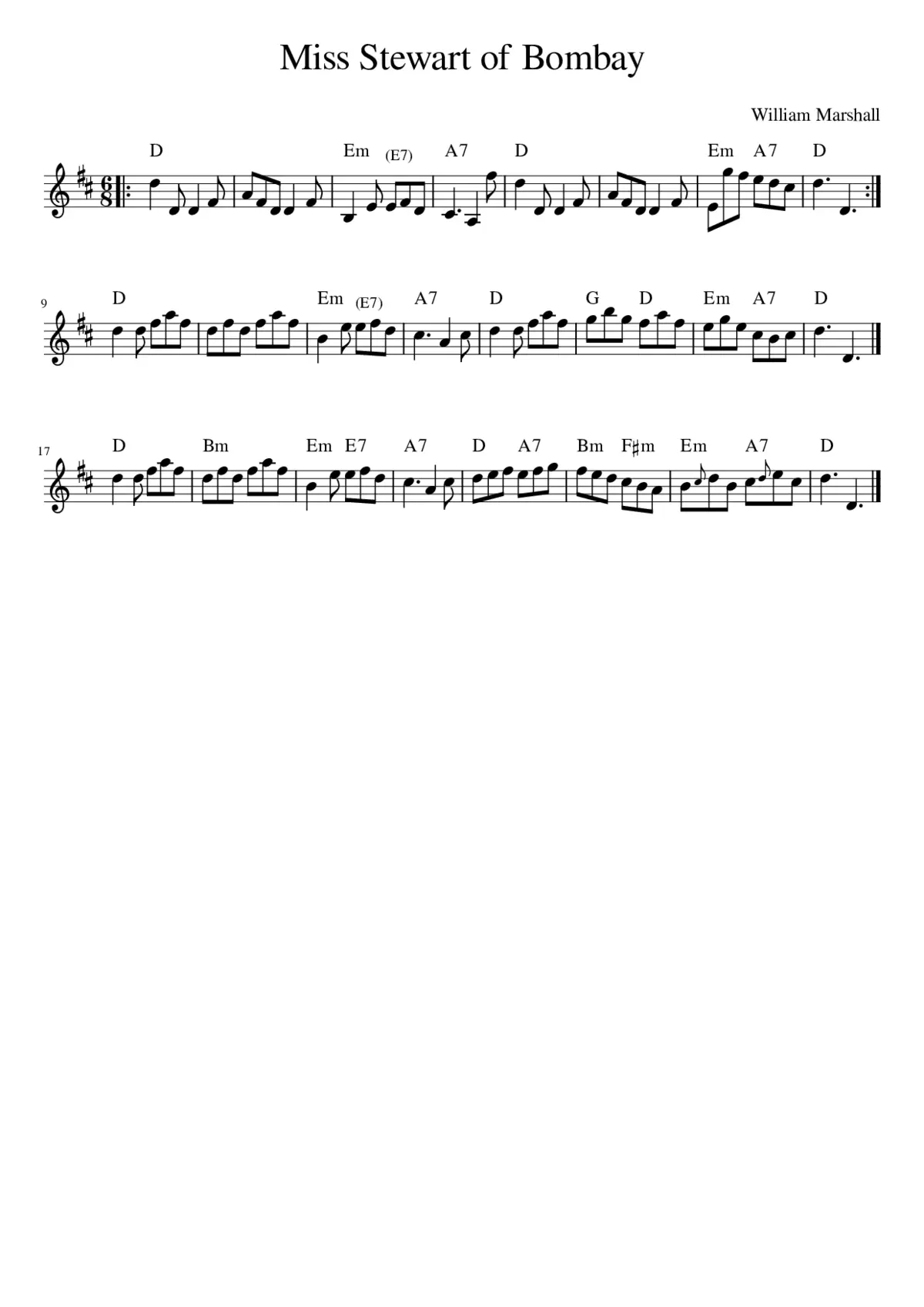 Miss Stewart of Bombay - Page 1