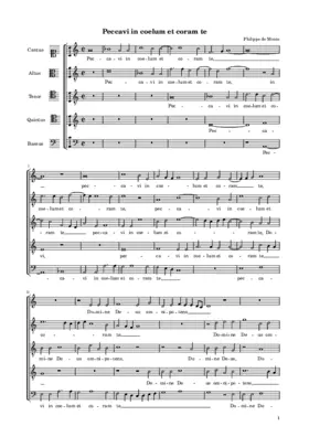 Peccavi in coelum et coram te