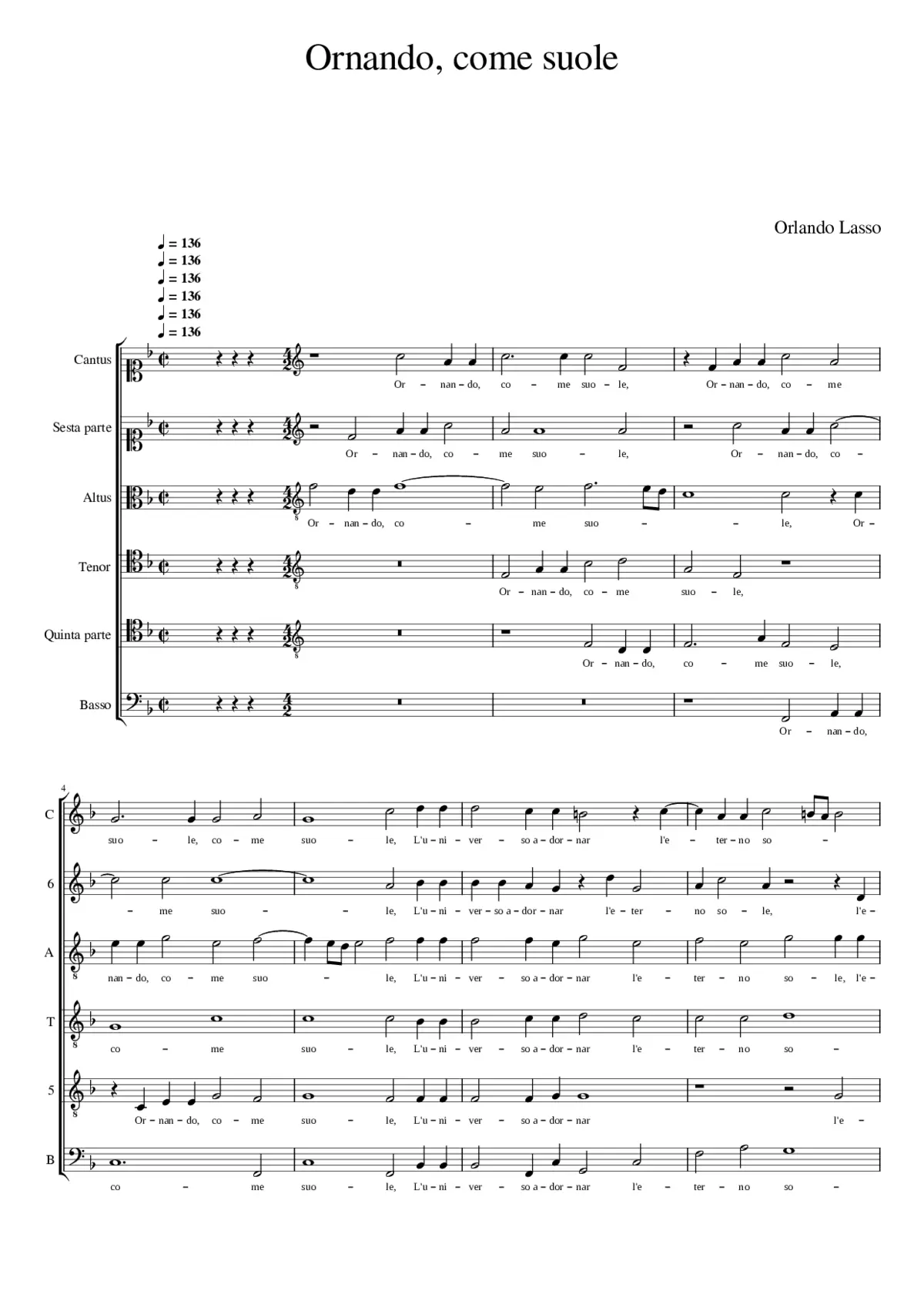 Ornando come suole - Page 1