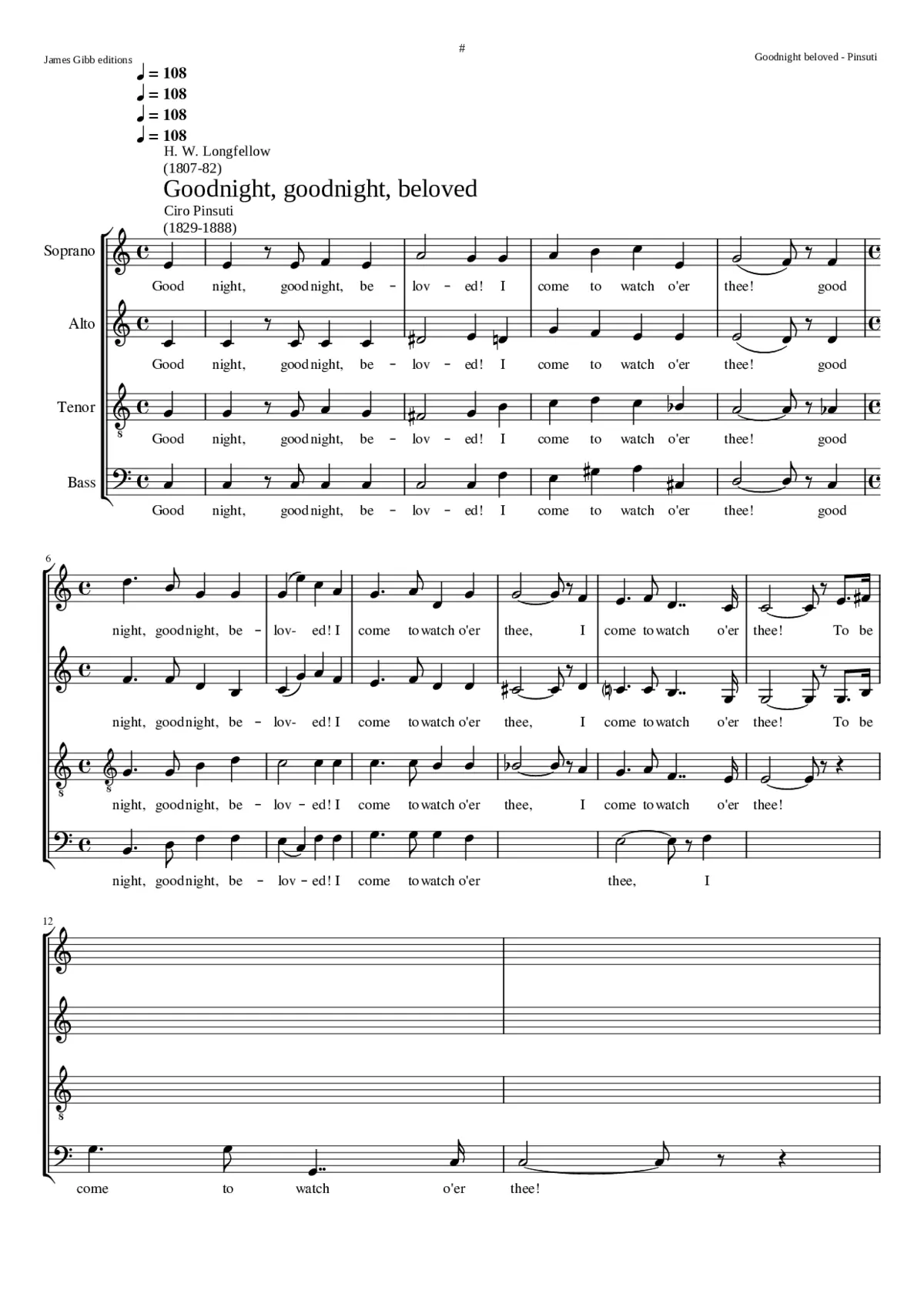 Goodnight goodnight beloved - Page 1