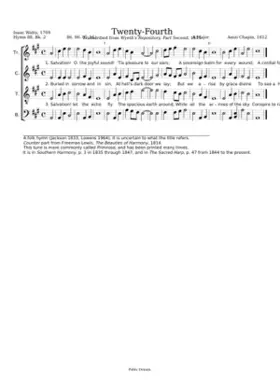 Twenty-Fourth - Amzi Chapin