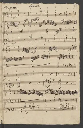 Keyboard Trio in E minor