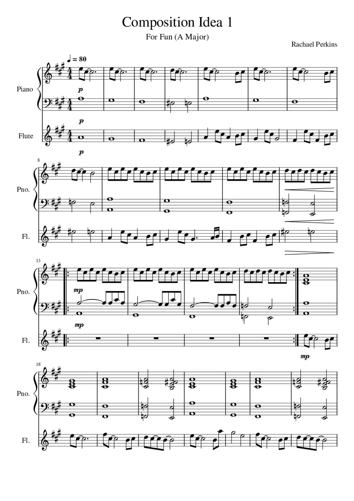 Composition Idea 1 - Page 1