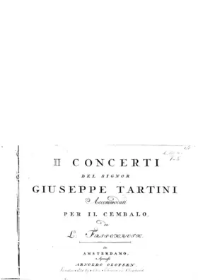 Violin Concerto in C major, GT 1.C09