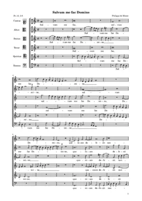 Salvum me fac Domine