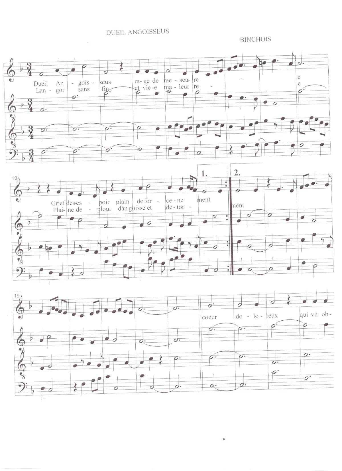 Dueil angoisseux - Page 1