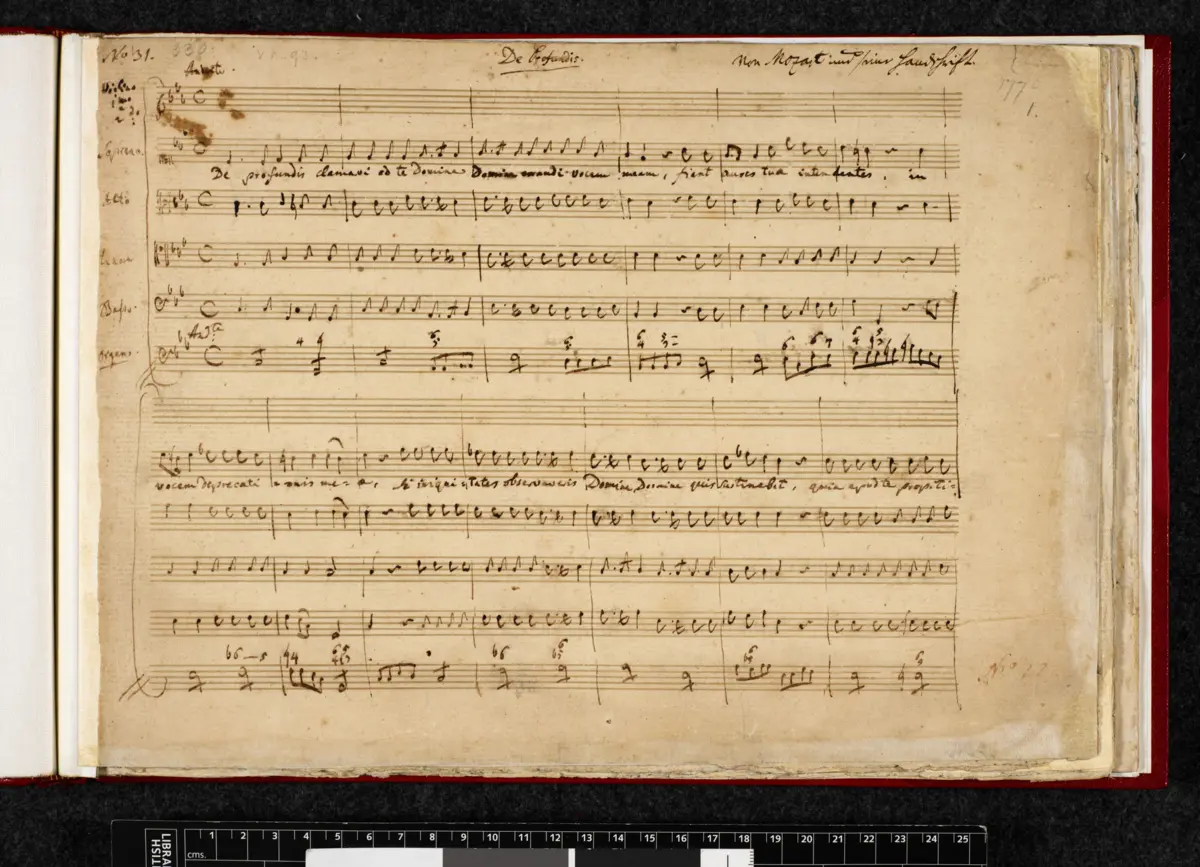 De profundis clamavi - Page 1