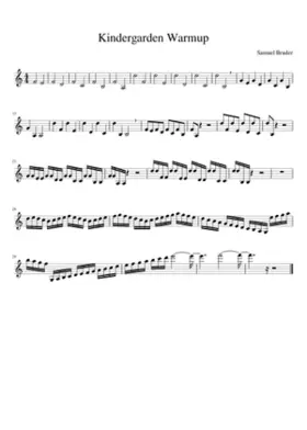 High Note Warmup