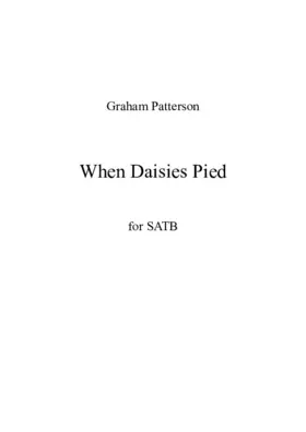 When daisies pied