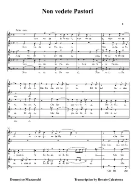 Non vedete Pastori