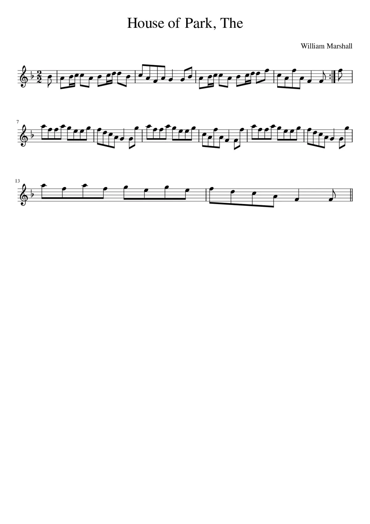 The House of Park - Page 1