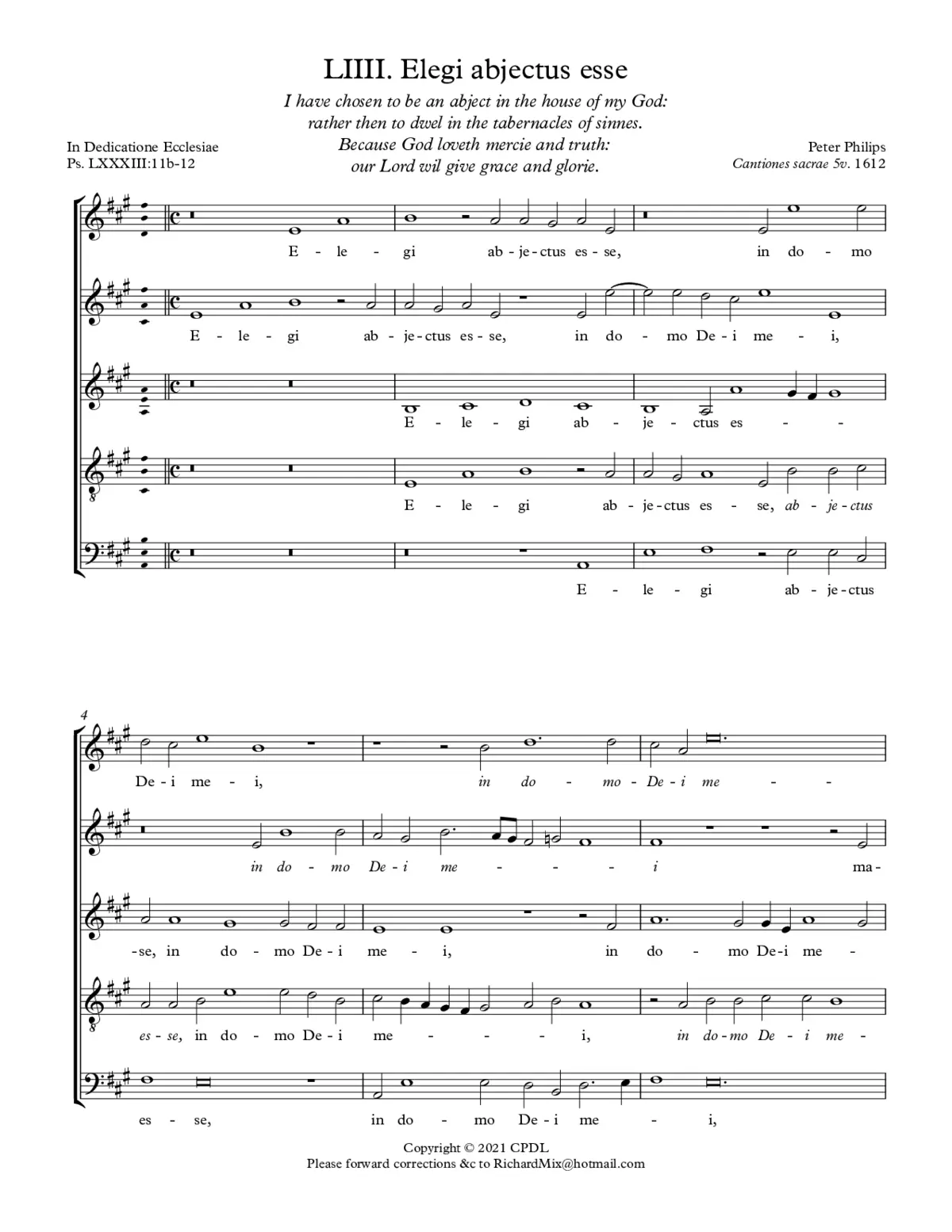 Elegi abjectus esse - Page 1