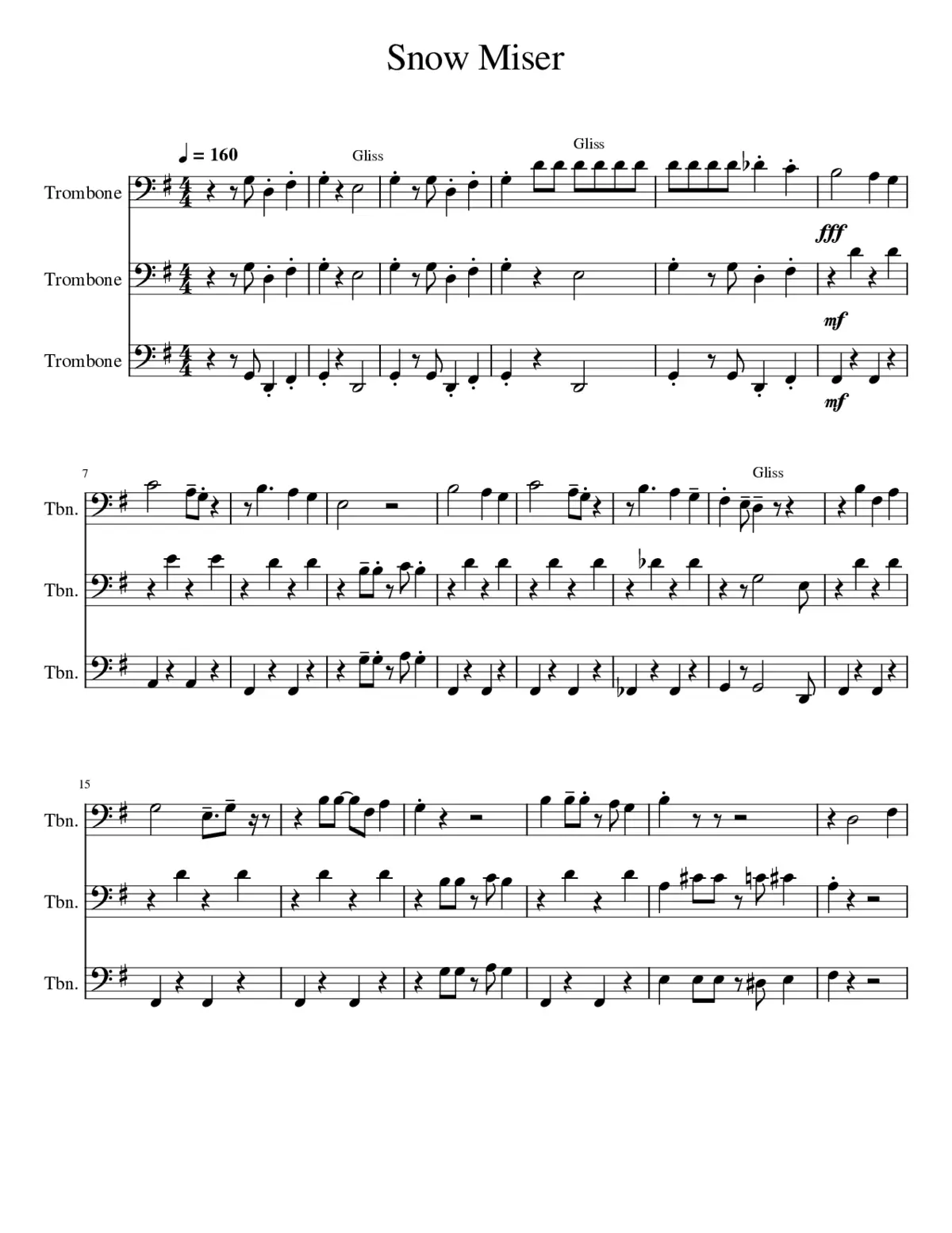 snow miser - Page 1