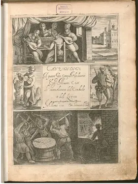 20 Canzonettas for 4 voices and continuo