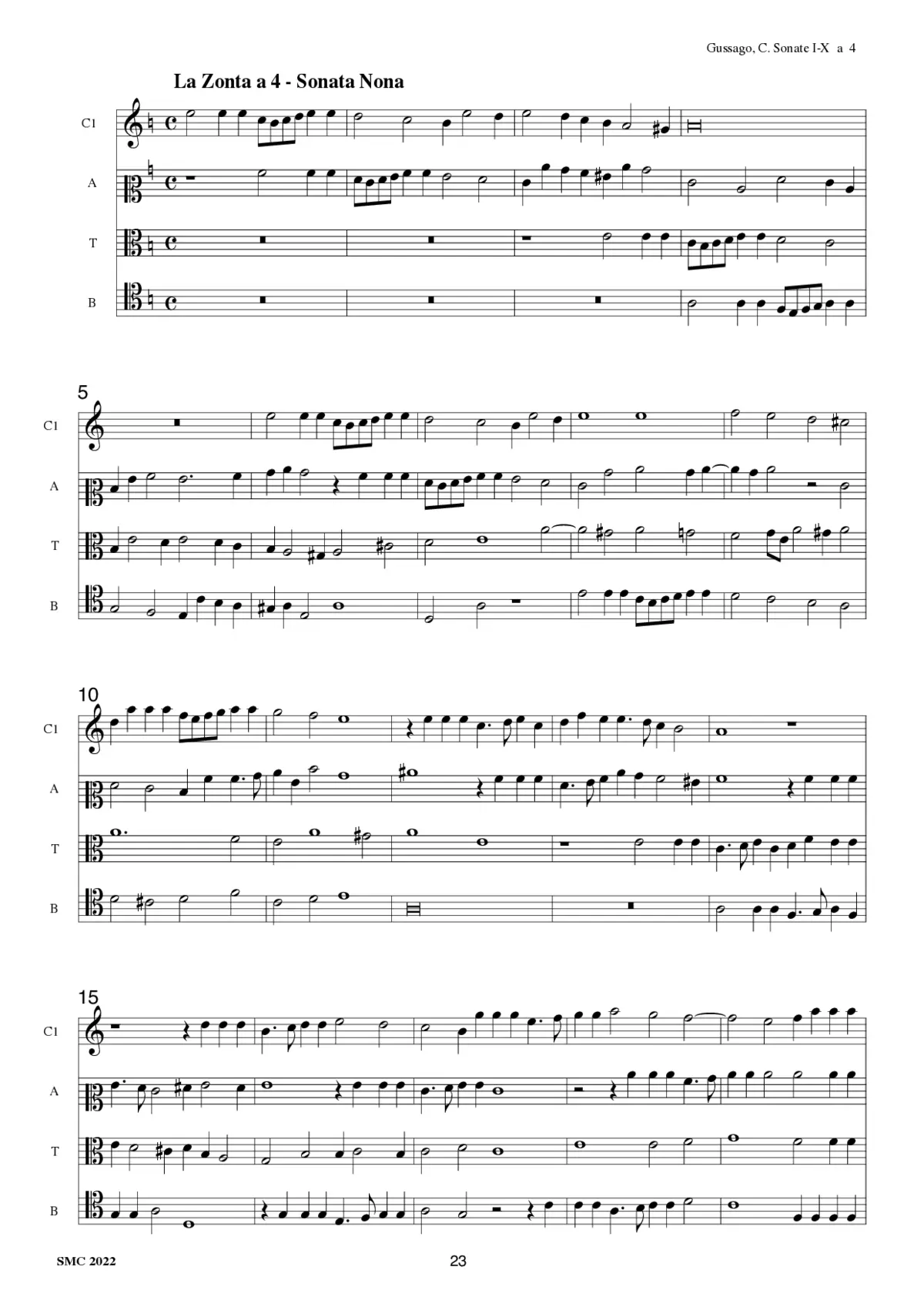 La Zonta - Page 1