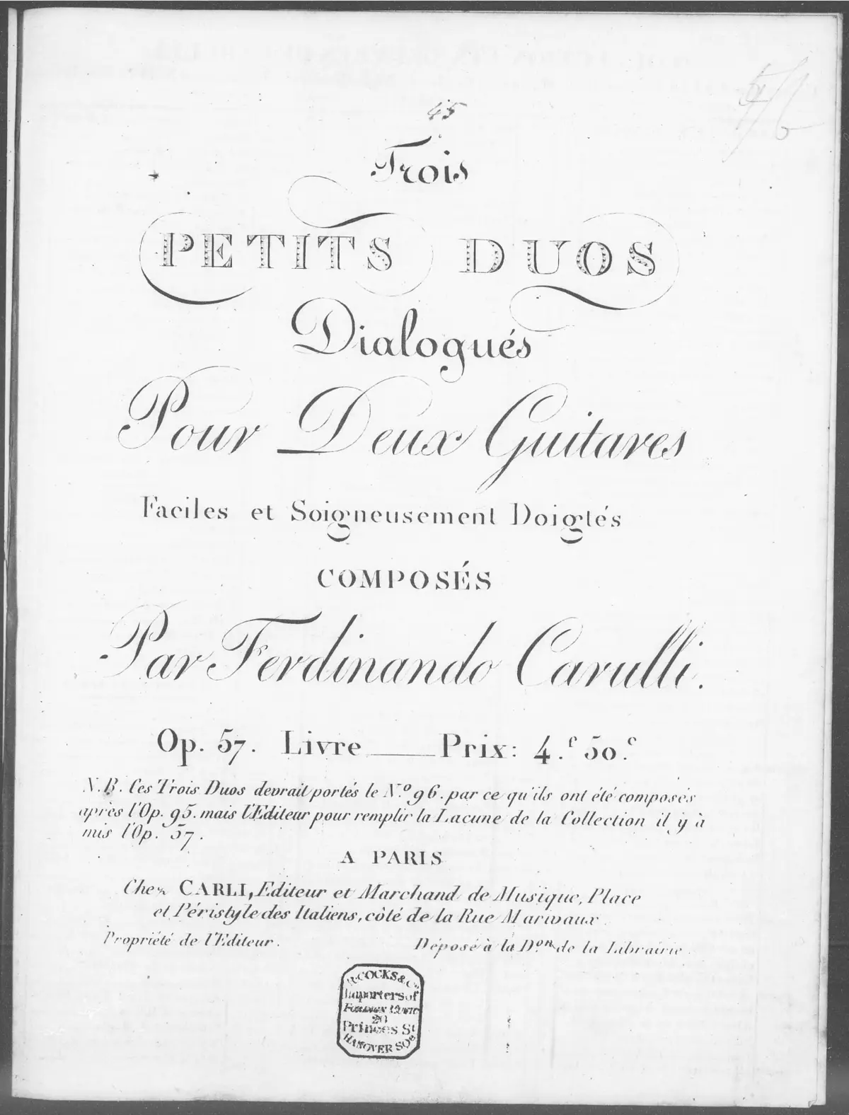 3 Petits Duos - Page 1