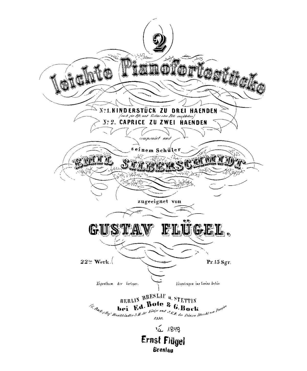 2 leichte Stücke - Page 1