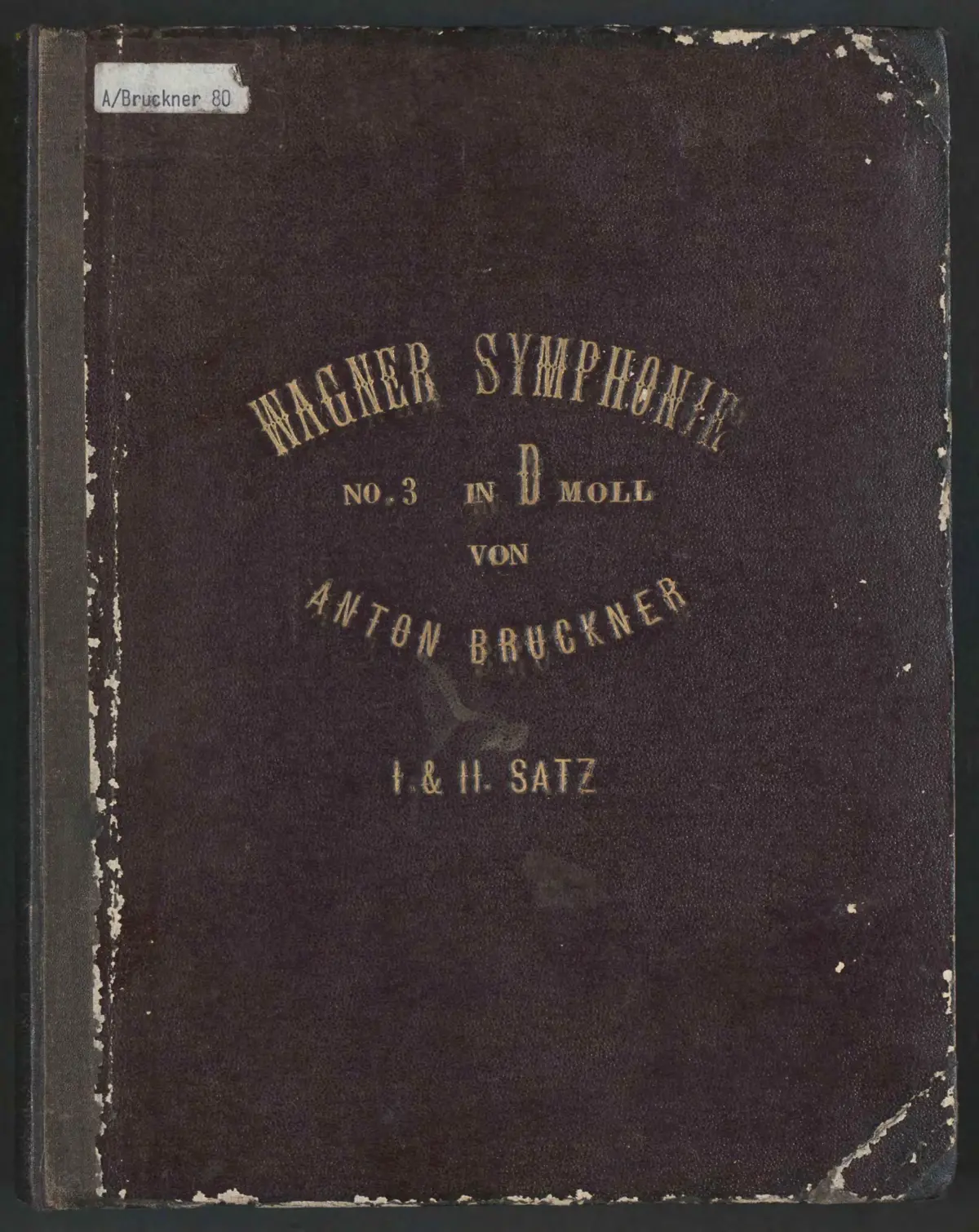 Symphony No.3 in D minor - Page 1