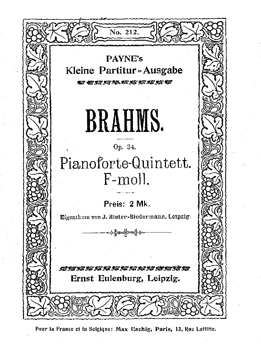 Piano Quintet - Page 1