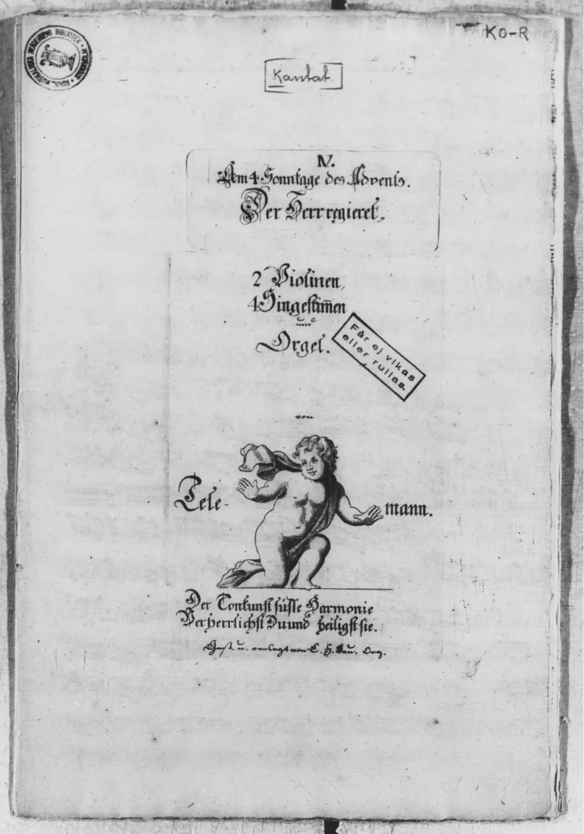 Der Herr regieret - Page 1