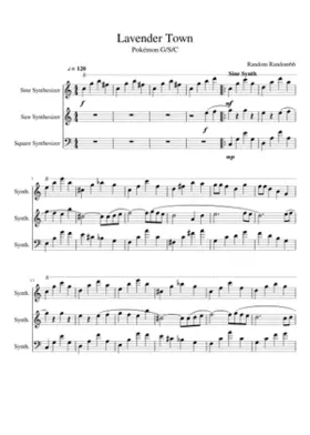 pokemon - lavender town theme